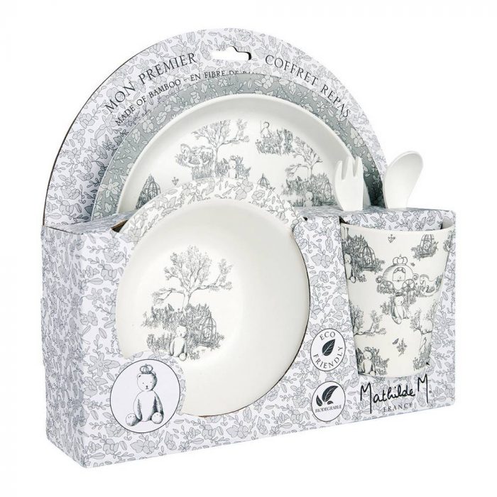 Mon premier coffret repas en bambou Ourson Royal – Image 5