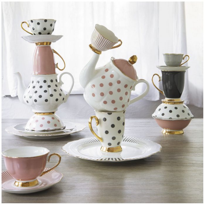 Mug Madame de Récamier pois rose – Image 2