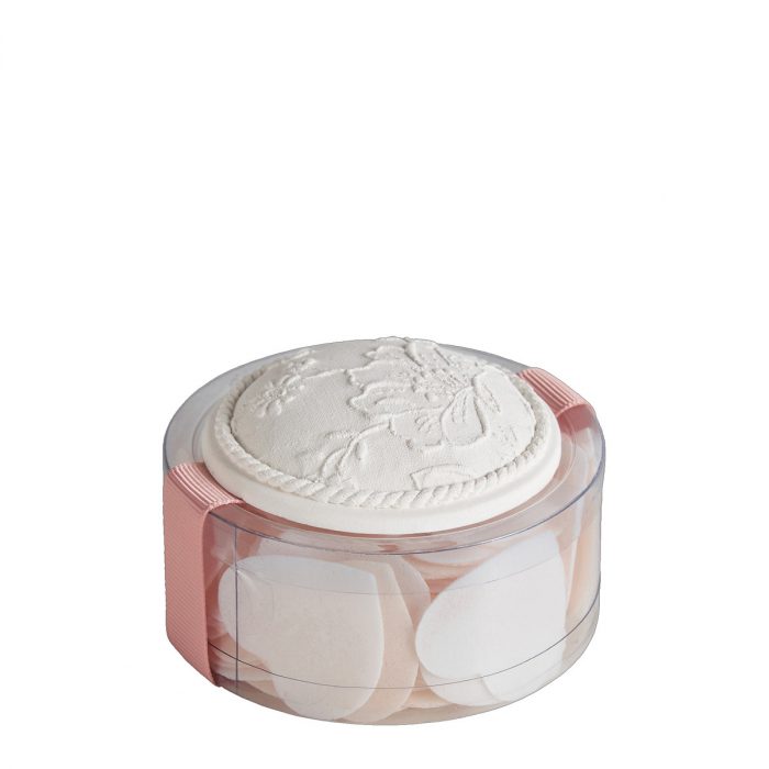 Boîte de feuilles de savon Petits Cœurs - Rose