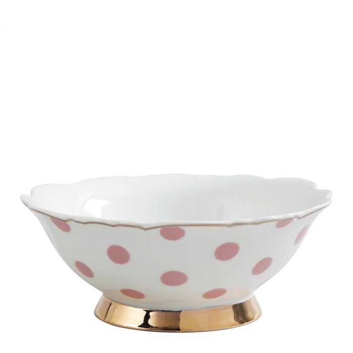 Bol Madame de Récamier pois rose
