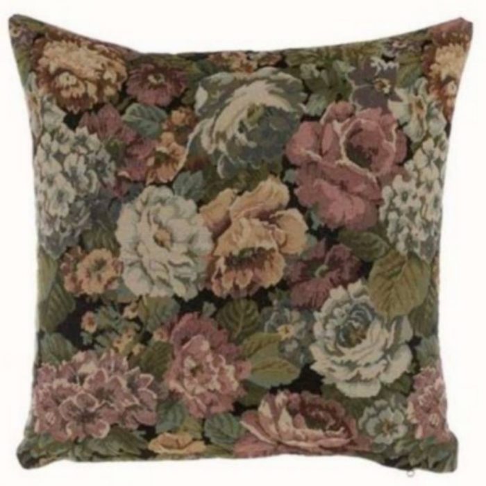 Coussin à fleurs