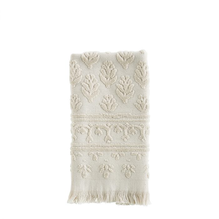 Serviette invité écrue Petite Indienne