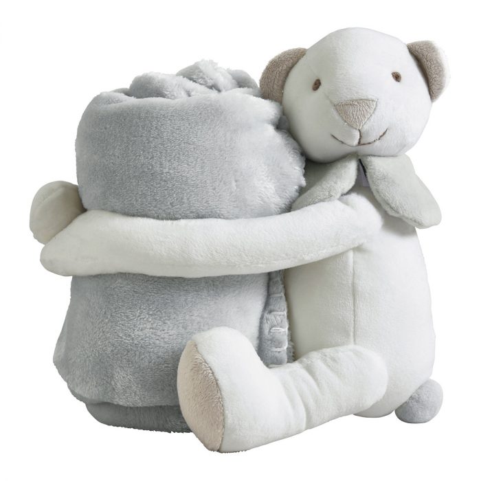Plaid peluche Ourson