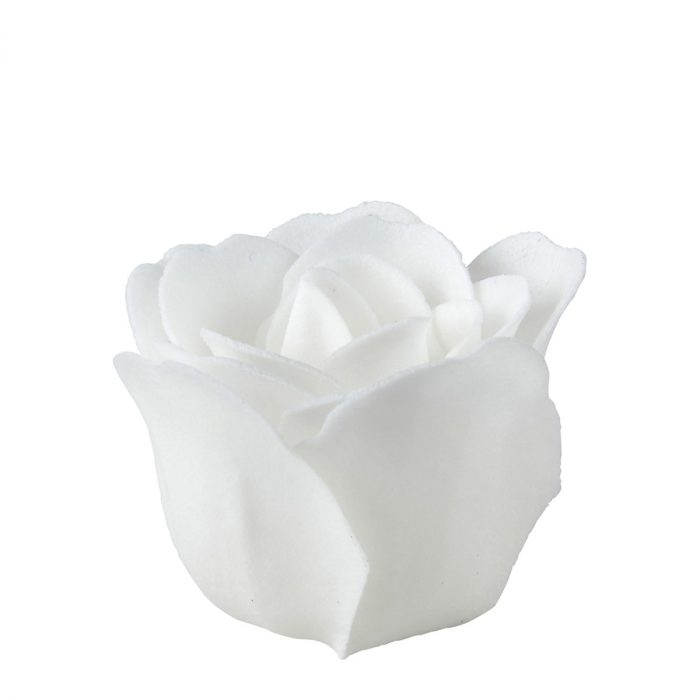 Boîte Cœur de 3 roses de savon blanches - Rose – Image 3