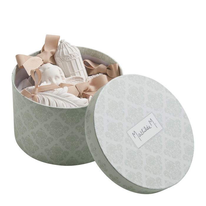 Coffret de 5 plâtres parfumés - Poudre de Riz