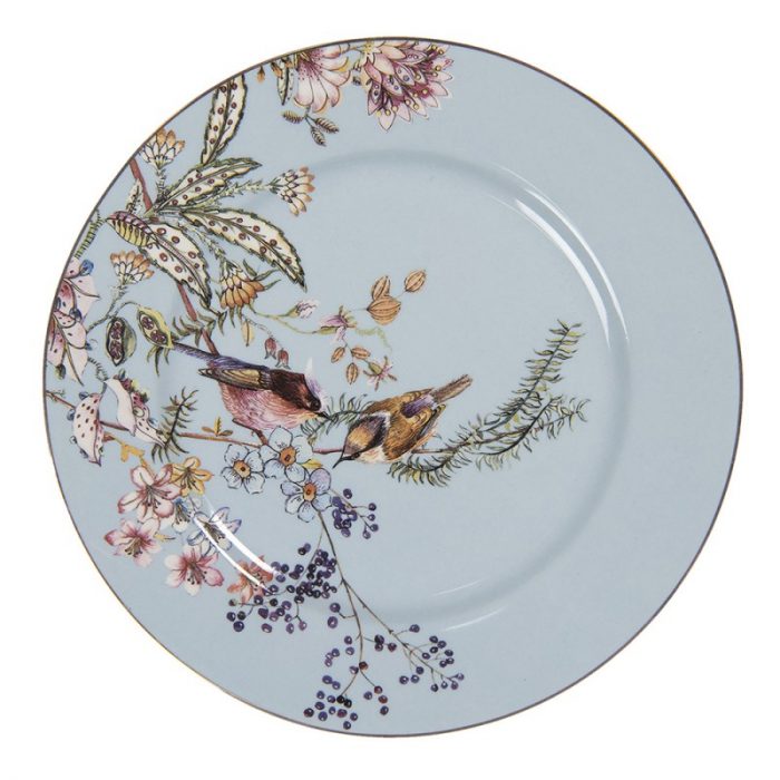 Assiette à dessert oiseaux