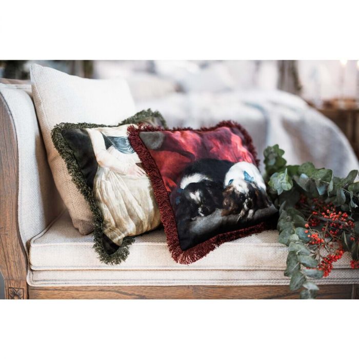 Coussin velours imprimé – Image 2