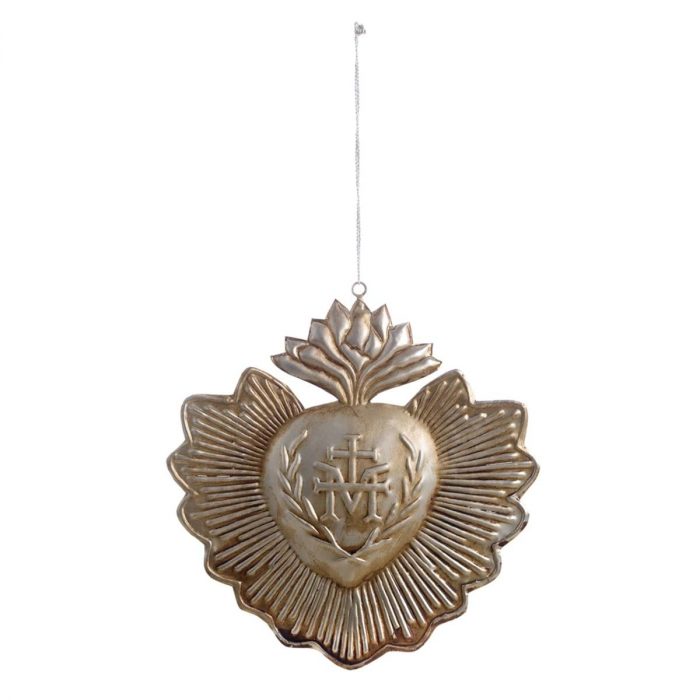 Décoration coeur votif