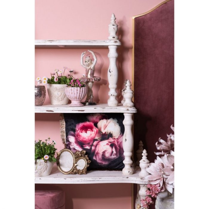 Cadre photo doré avec fleurs – Image 3