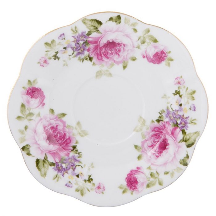 Tasse et soucoupe en porcelaine – Image 2