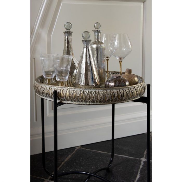 Verre à vin pied doré – Image 3