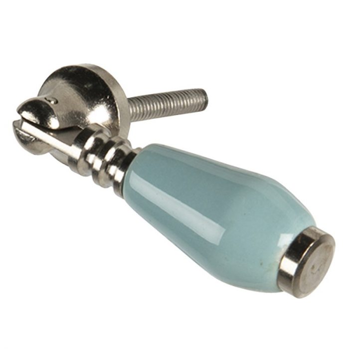 Poignée en céramique turquoise – Image 2