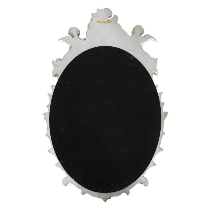 Miroir mural argenté anges – Image 2