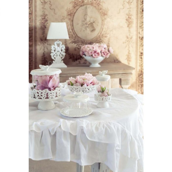 Plat à gâteau avec cloche – Image 3