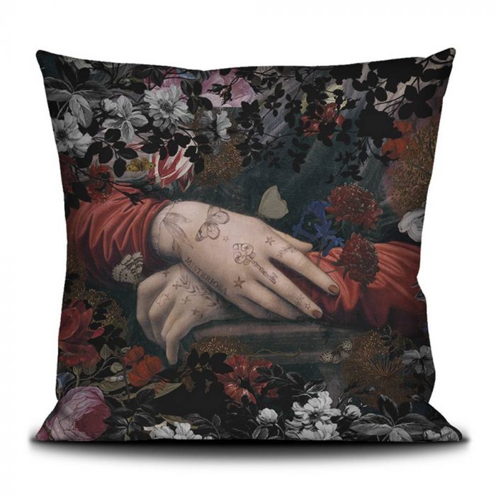Coussin en velours Misteriosa