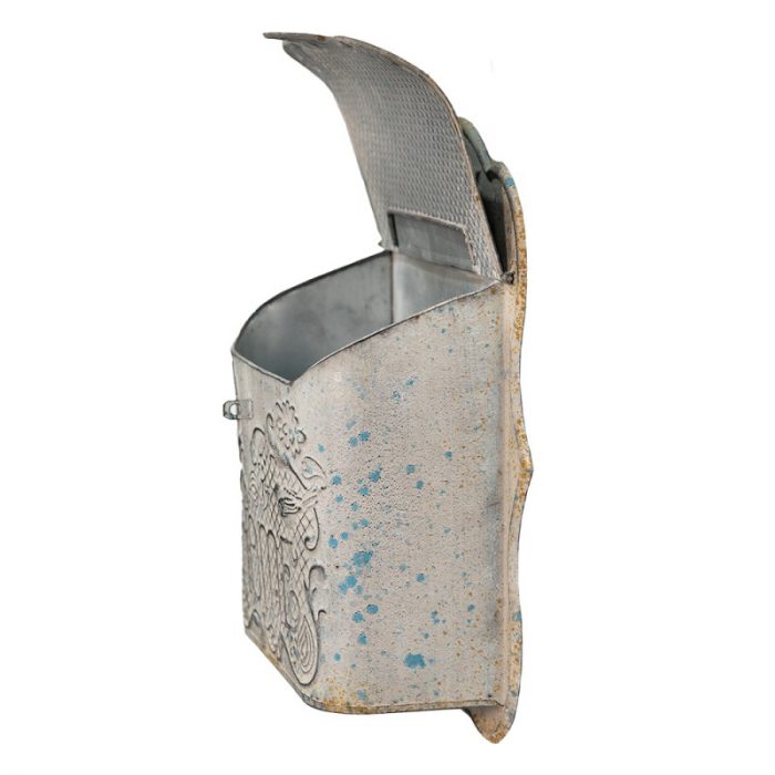 Boîte aux lettres murale gris / bleu – Image 4