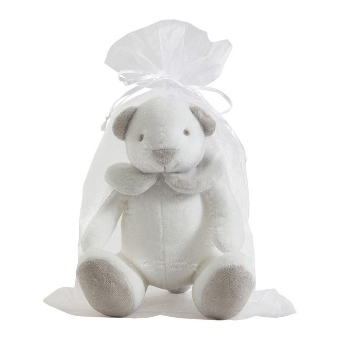 Peluche musicale Ourson gris – Image 5