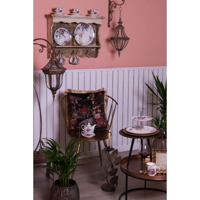 Sous-assiette ronde et dorée – Image 2