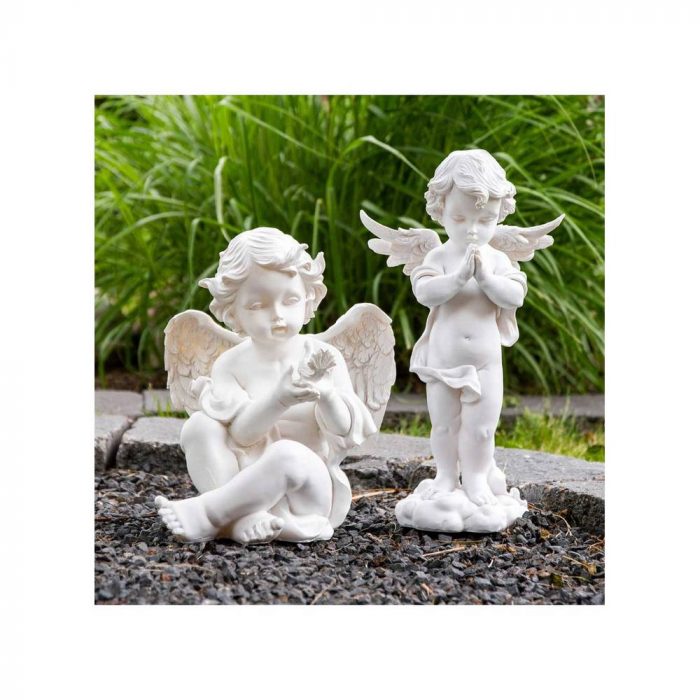 Ange assis petit oiseau – Image 2