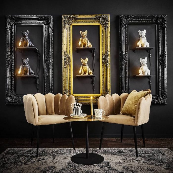 Cadre baroque noir – Image 3