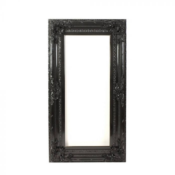 Cadre baroque noir