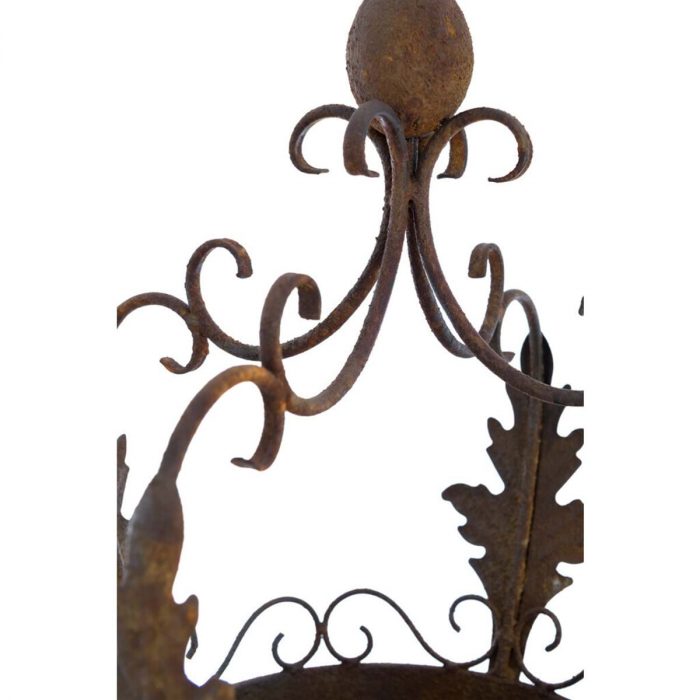 Porte bougie avec décoration couronne – Image 4