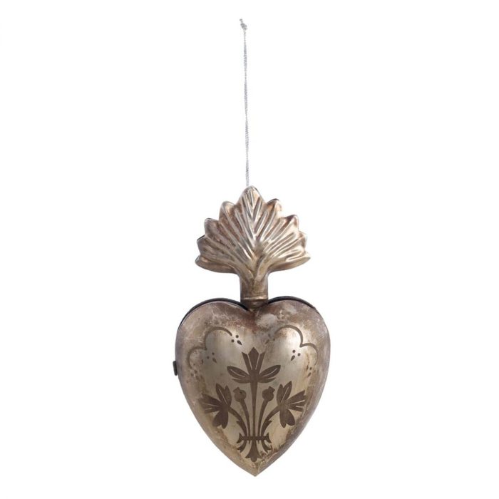 Décoration coeur votif