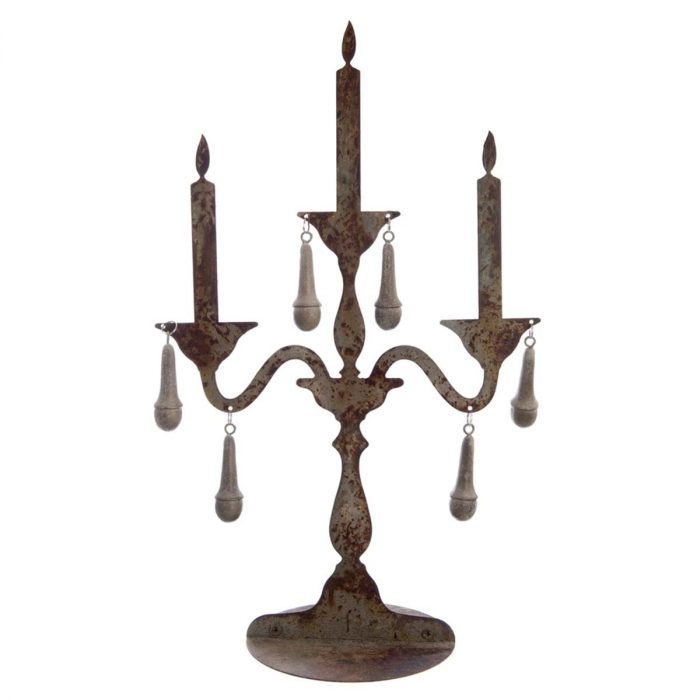 Décoration chandelier en métal