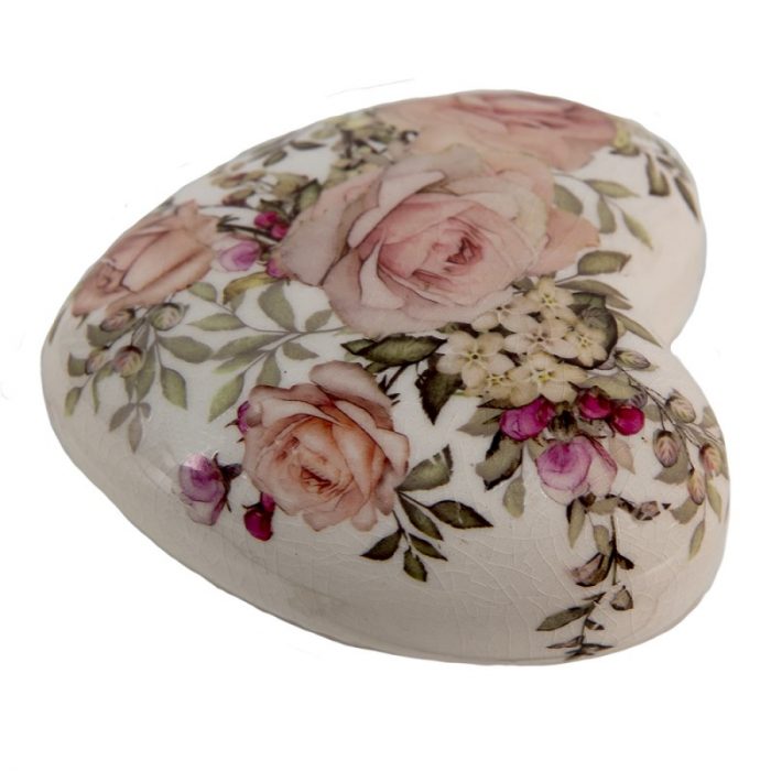 Coeur décoratif en céramique – Image 2