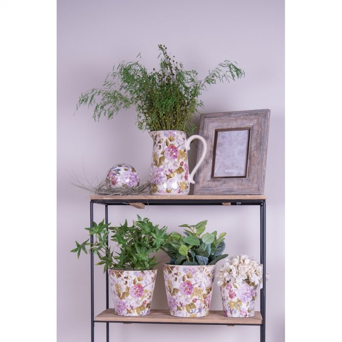 Boule en céramique fleurs – Image 2