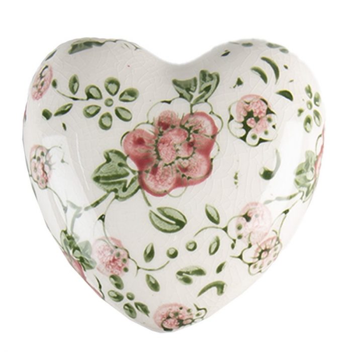 Coeur décoratif avec fleurs