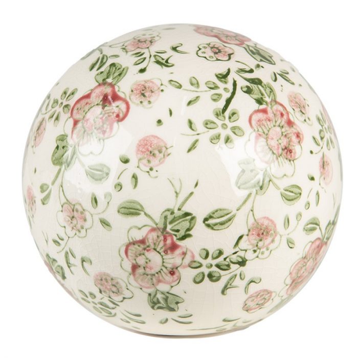 Boule décorative fleurs