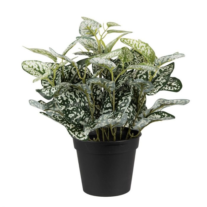 Plante artificielle dans pot