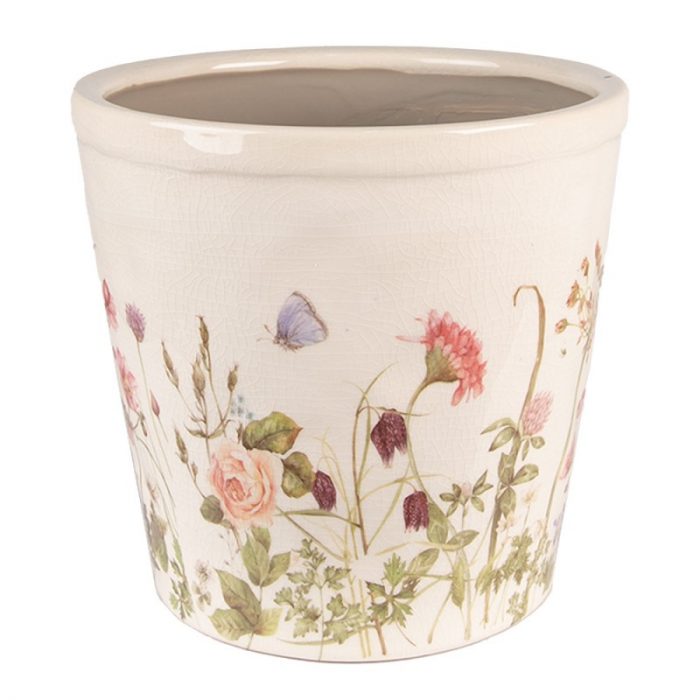 Pot de fleurs en céramique