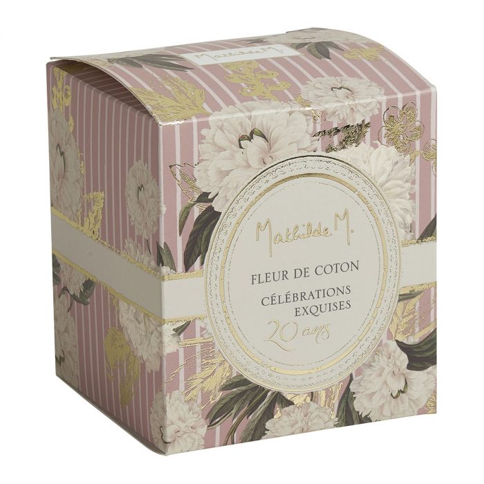 Bougie parfumée Célébrations Exquises 260 g - Fleur de Coton – Image 4