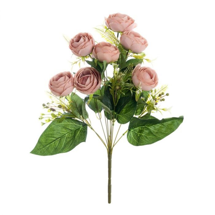 Bouquet de roses artificielles