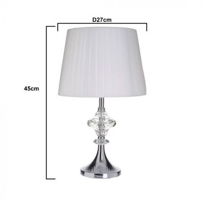 Lampe métal et plexi – Image 2