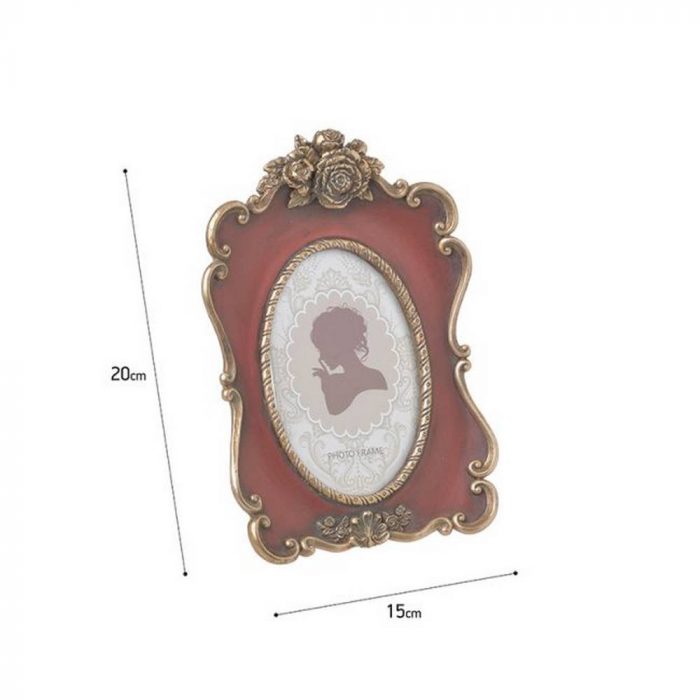 Cadre photo en résine baroque – Image 2