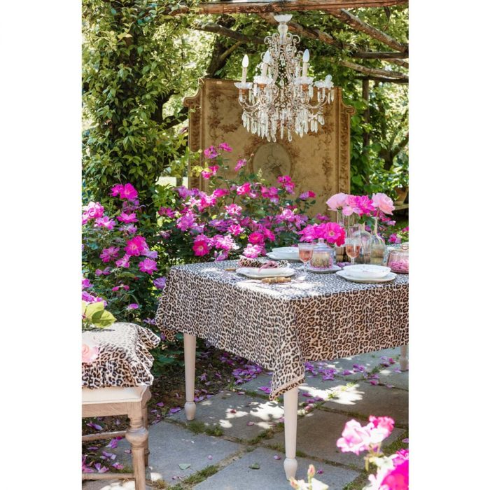 Nappe en coton léopard – Image 2