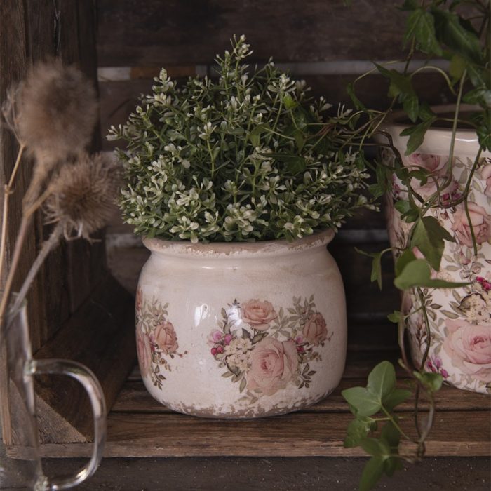 Pot de fleurs rond – Image 2