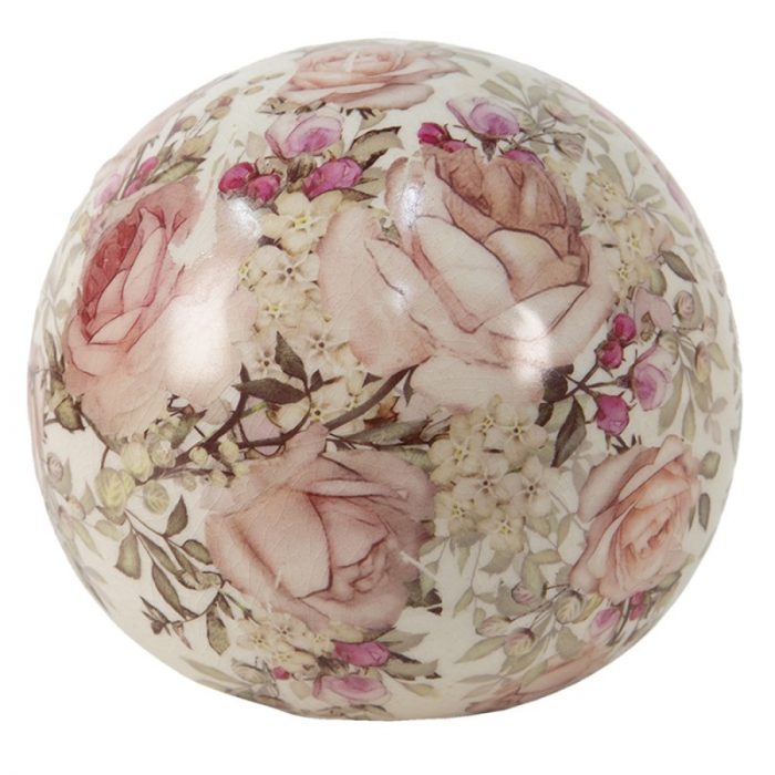 Boule décorative rose