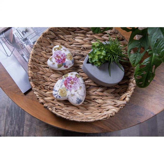 Coeur décoratif fleurs – Image 2