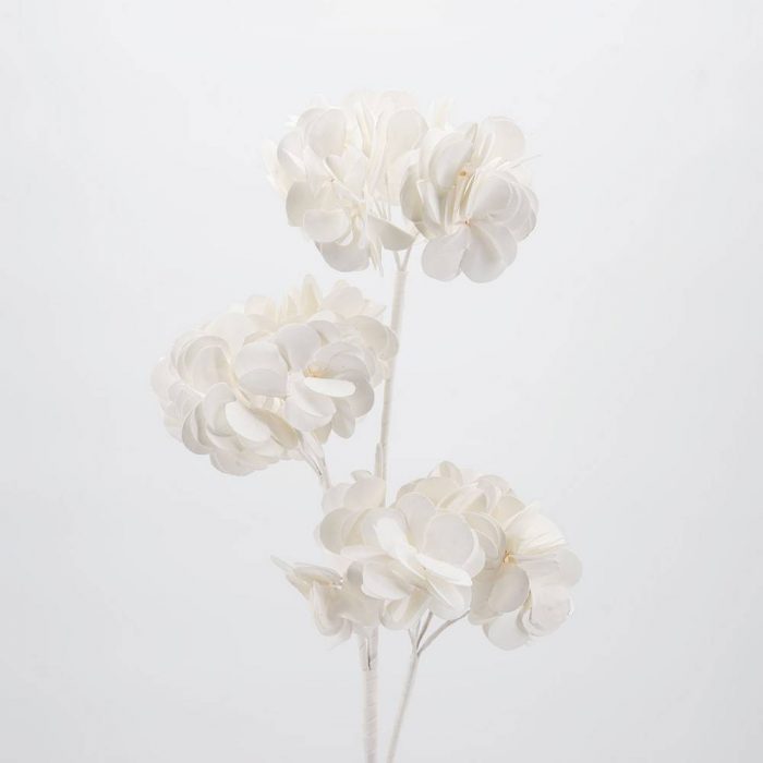 Hortensia blanc artificiel
