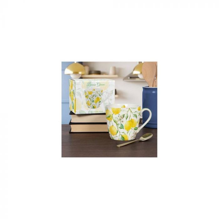 Mug porcelaine citrons