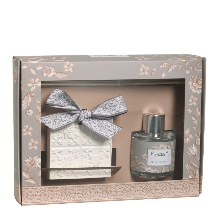 Coffret diffuseur de parfum Escale à Sintra 40 ml - Fleur de Coton – Image 4
