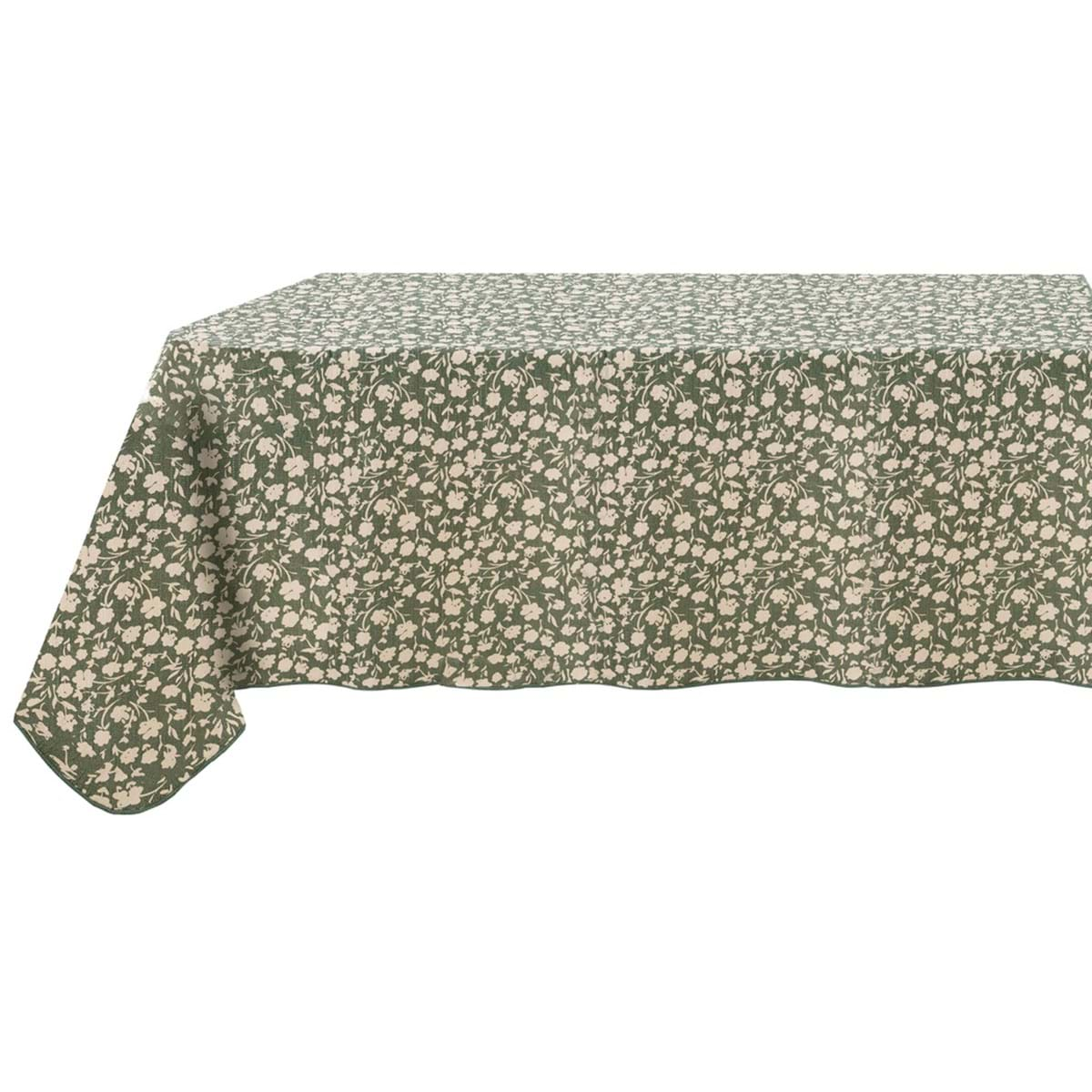 Nappe Tissu Vert Carré 13mm