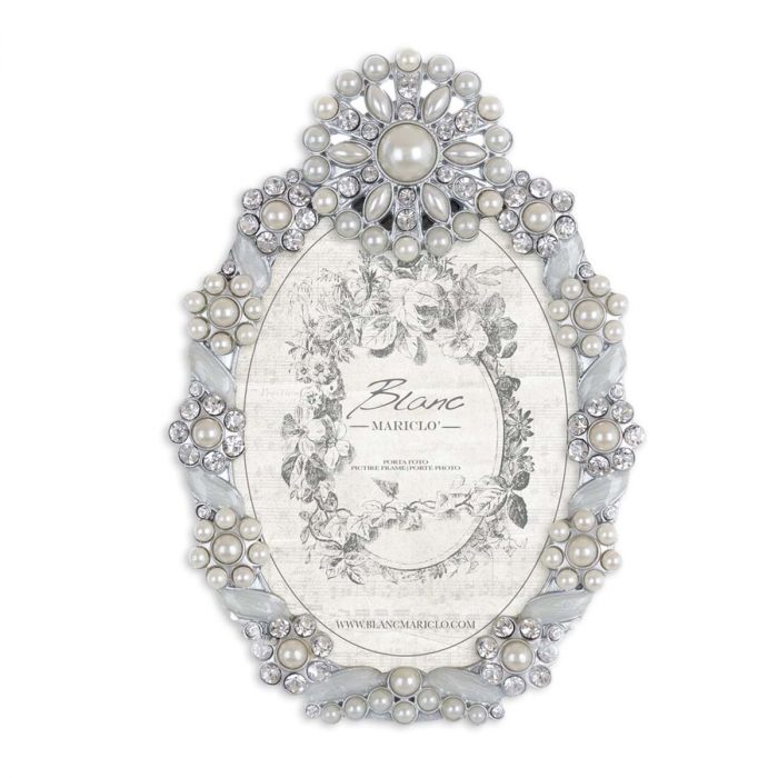 Cadre photo perles