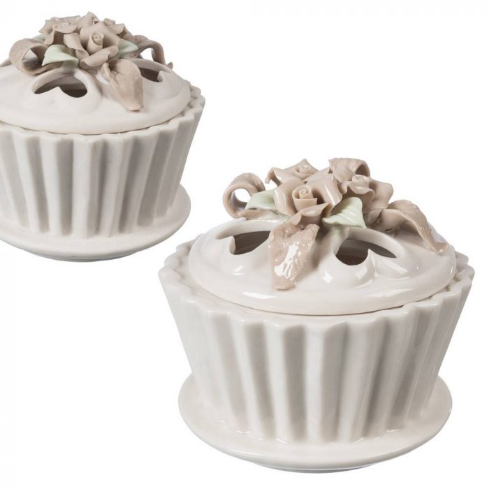 Cupcake led en céramique