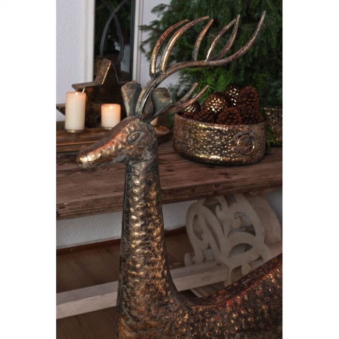 Support doré pour plantes – Image 3