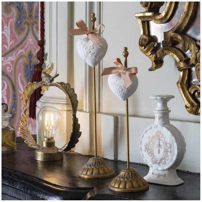 Décor parfumé Coeur brodé - Rose Élixir – Image 3